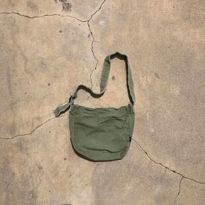 Vintage Army Crossbody Hobo Bag